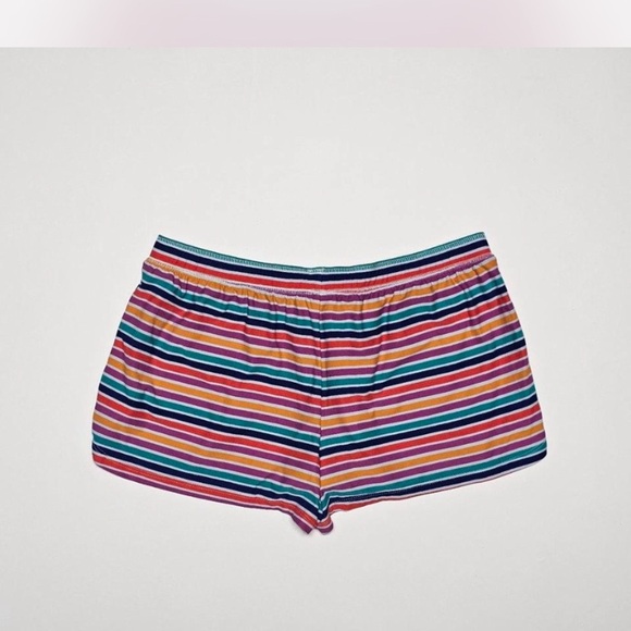 Striped Sleep Shorts, Size M - Picture 2 of 8